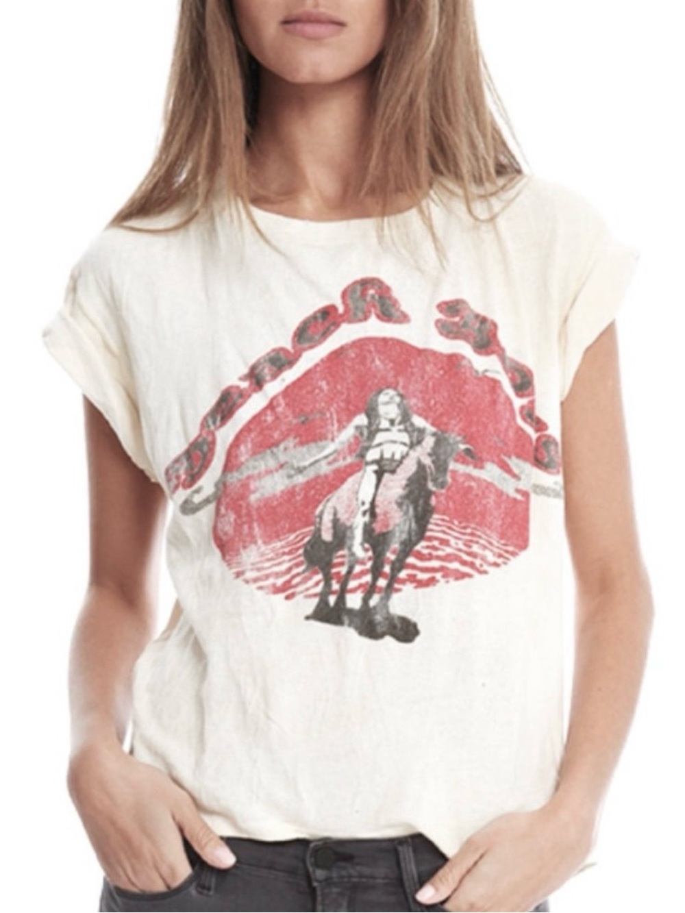MadeWorn Rock Beach Boys Graphic Tee Shirt